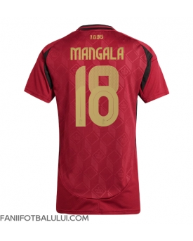 Belgia Orel Mangala #18 Echipament de Fotbal Replică European 2024 Femei Acasa